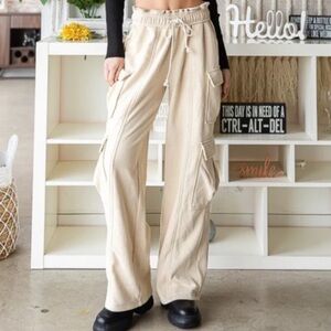 68 OLI & HALI 95 ❤️ WASHED DRAWSTRING WAIST
CARGO JOGGER